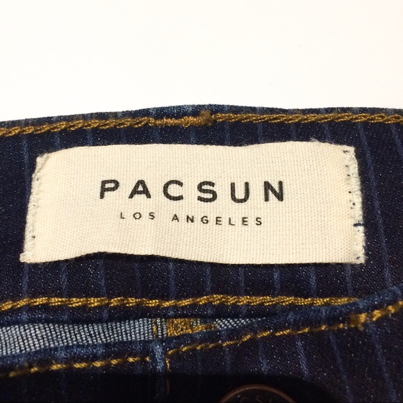 SOLD PacSun Striped “Dreamy” Jeans - Picture 2 of 3
